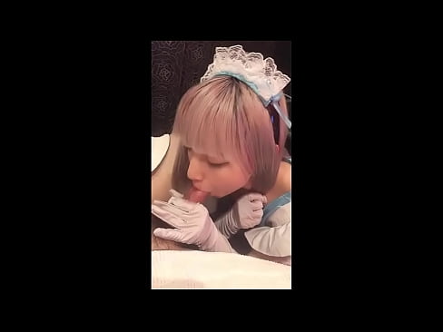 ❤️ Japanisches Idol [mayuka], französisches Dienstmädchenkostüm, Teil 1, Blowjob und Wichsen mit Lotion ❤️❌ Just porn bei uns ☑